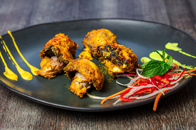 Achari Mushroom (Tandoor)