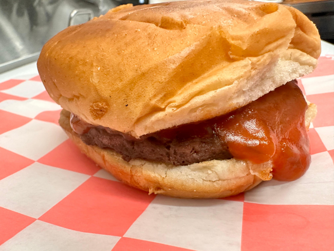 2 Sauce Burger (w)  fries & Drink