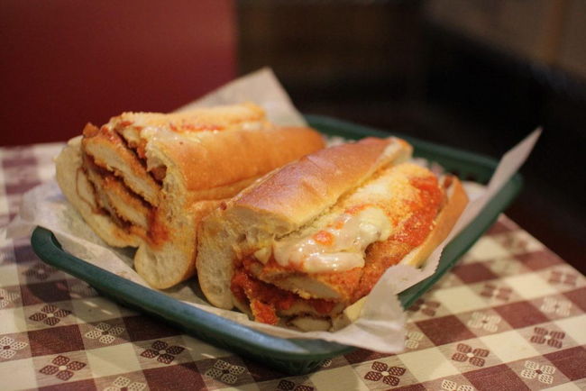 Chicken Parmigiana Sub