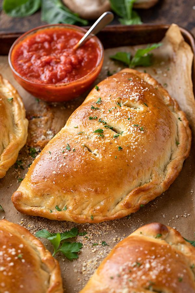 S Peperoni Calzone With Drink