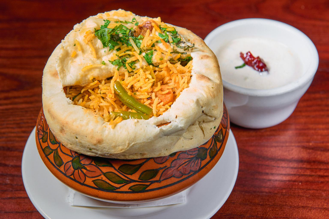 Veg / Paneer Haandi Biryani