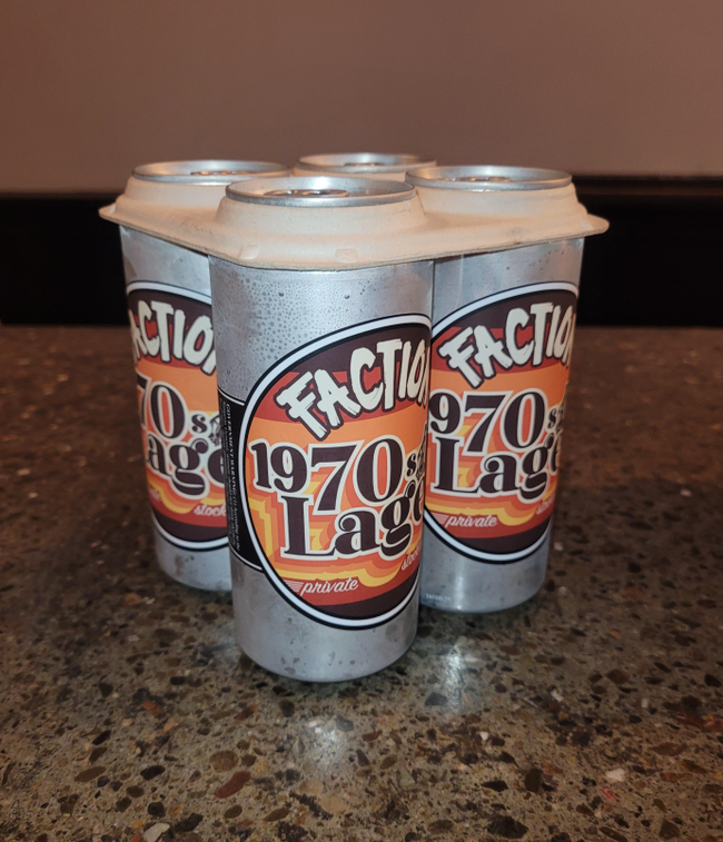 4pk Faction - 1970's Lager 4pk