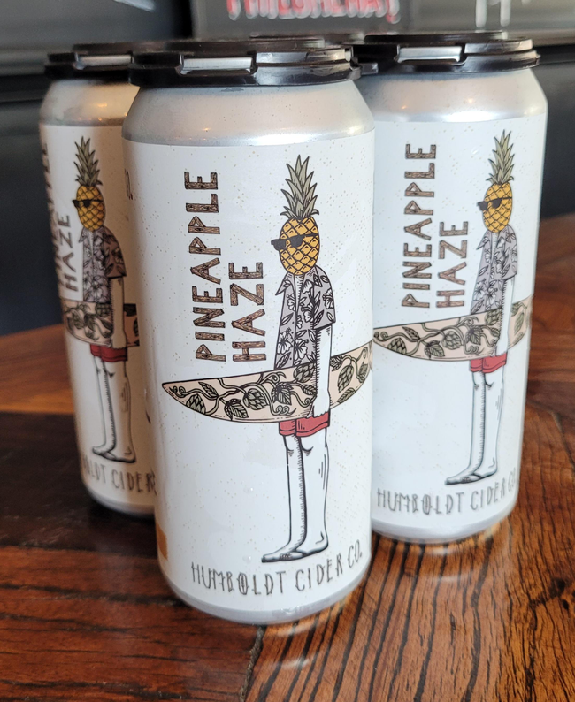 4PK Humboldt Cider Co. - Pineapple Haze