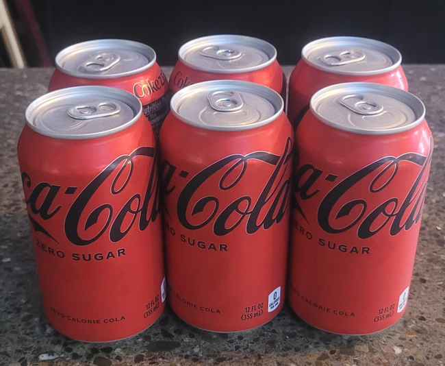 Coca Cola Zero Sugar 6 Pack