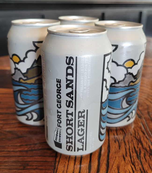 4PK Fort George - Short Sands 12oz