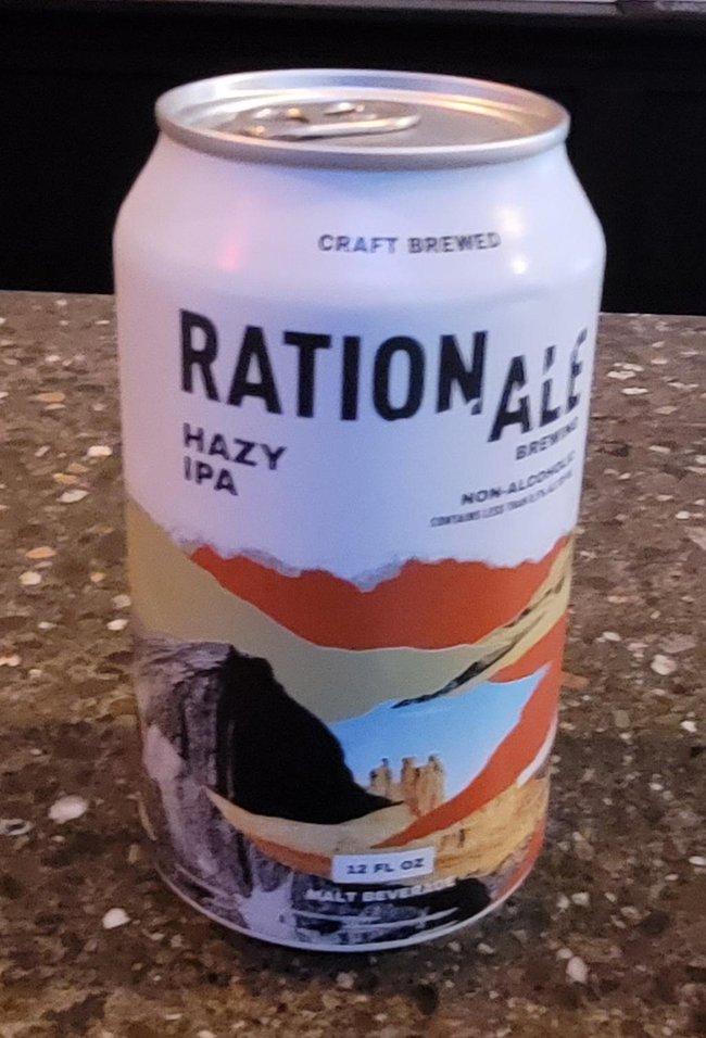 RationAle - Hazy IPA NON-ALC  12oz can
