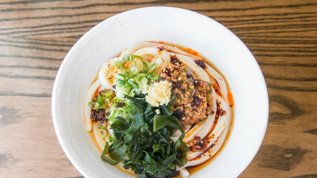 Tan Tan (Spicy Ground Pork) Sauce Udon