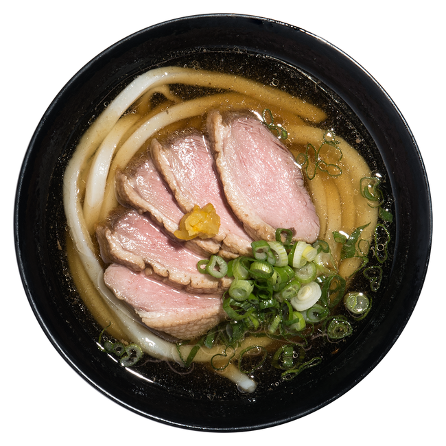 Kamo Nanban Soup Udon (Marinated Duck Breast)