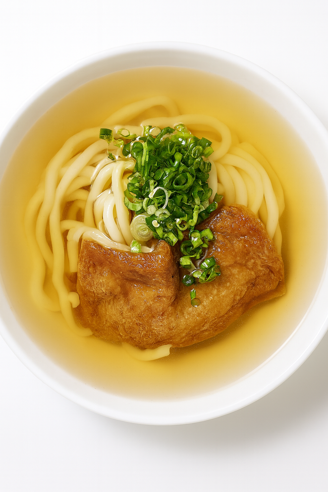 Kitsune (Braised Tofu) Soup Udon