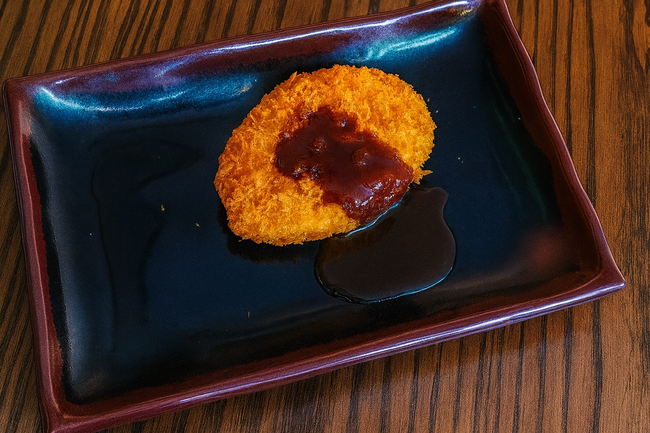 Potato Croquette (Breaded Mashed Potato Cake) 1 pc