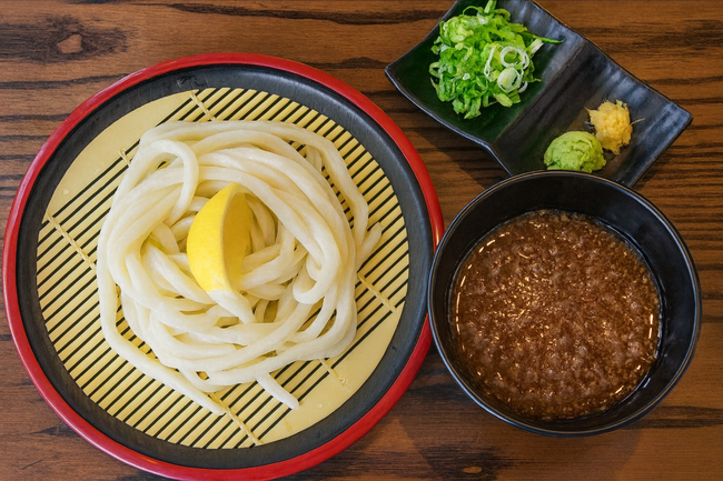 Oroshi-Pon Zaru (Citrus Soy Dipping) Udon