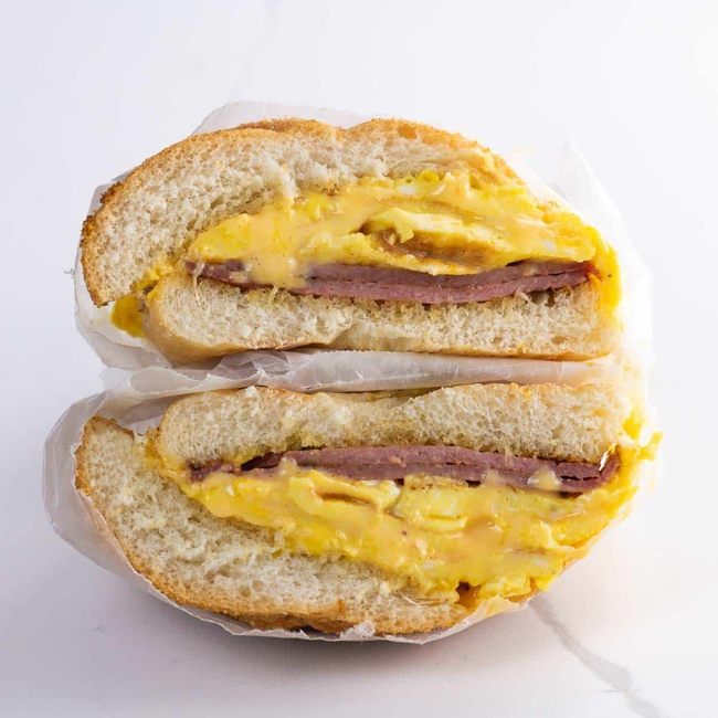 Ham, Egg & Cheese on Fresh Baked Roll