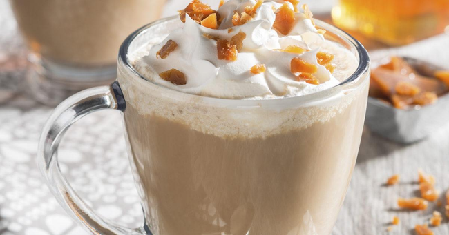 Hot Honey Caramel Latte
