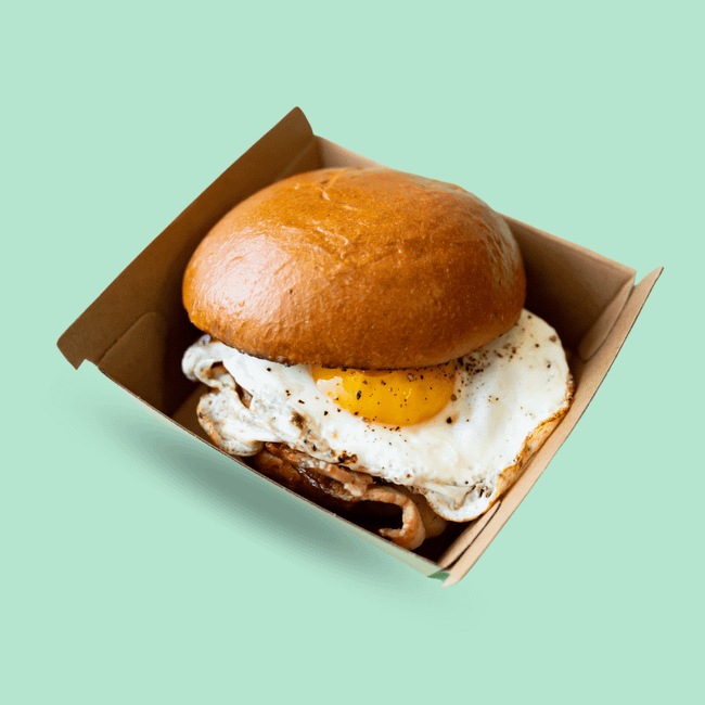 Bacon & Egg on Fresh Baked Roll