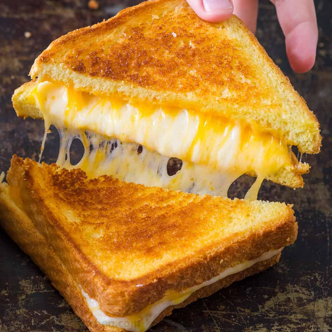 Grilled Cheese Sandwich on Potato Bread