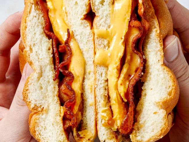 Bacon, Egg & Cheese on Fresh Baked Roll