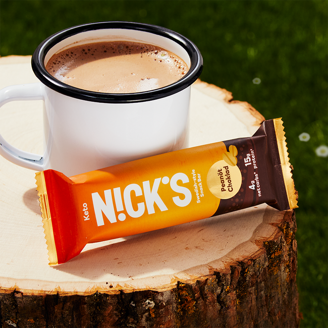 Nick's Caramel Chocolate Protein Bar