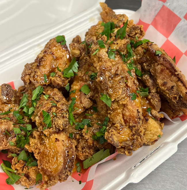 10pcs Garlic Soy GFC (Sauce on Top)