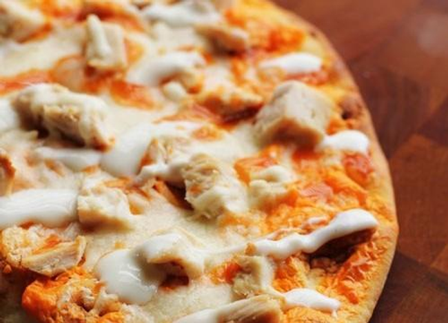 *NEW Buffalo Chicken Flatbread Pizza