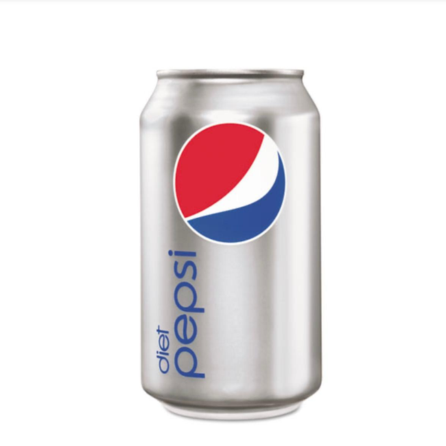DIET PEPSI CAN