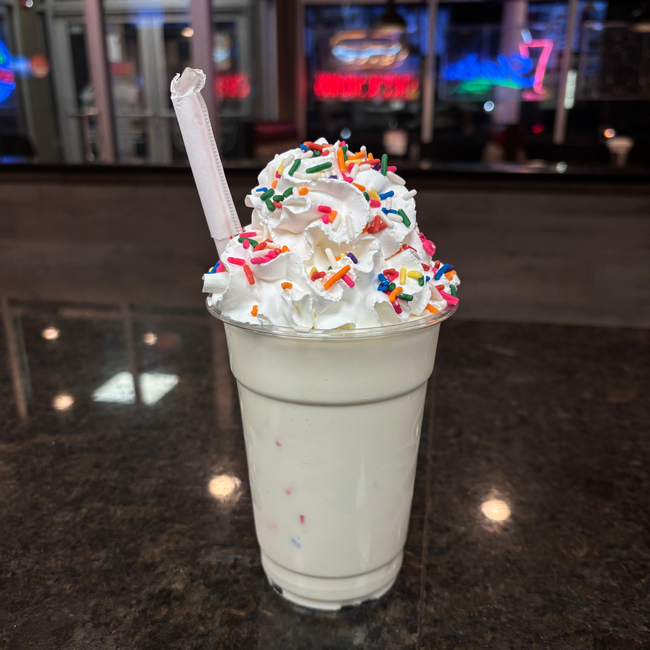 BIRTHDAY CAKE SHAKE OF THE MONTH