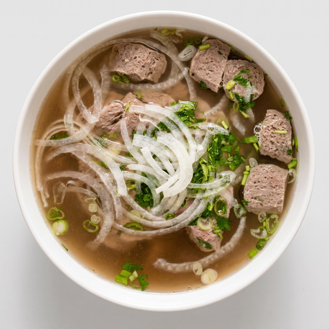 Pho Beef Meatball (Bo Vien)