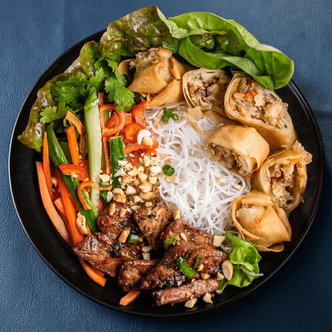 Bun Grilled Pork & Eggroll (Thit Nuong / Cha Gio)