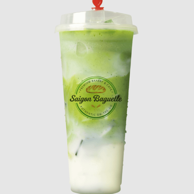 Crème Brûlée Matcha Milk Tea