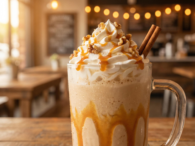 Caramel Apple Milkshake