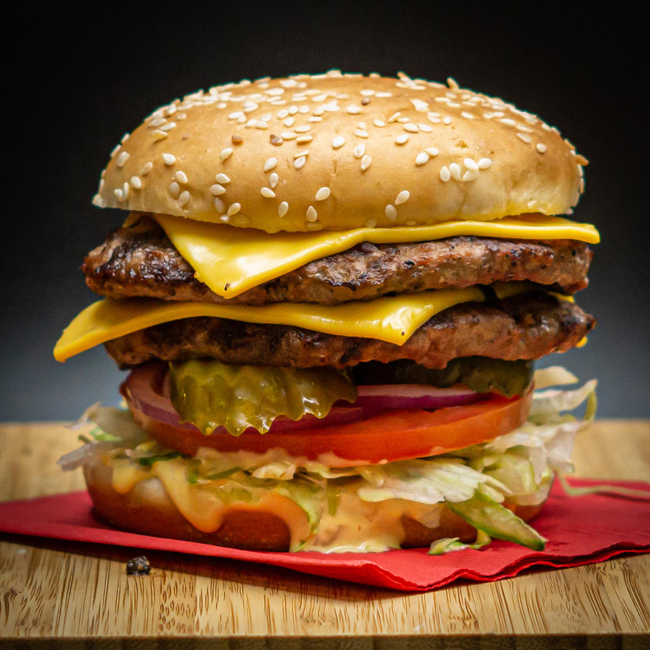 Double Jr. Cheeseburger