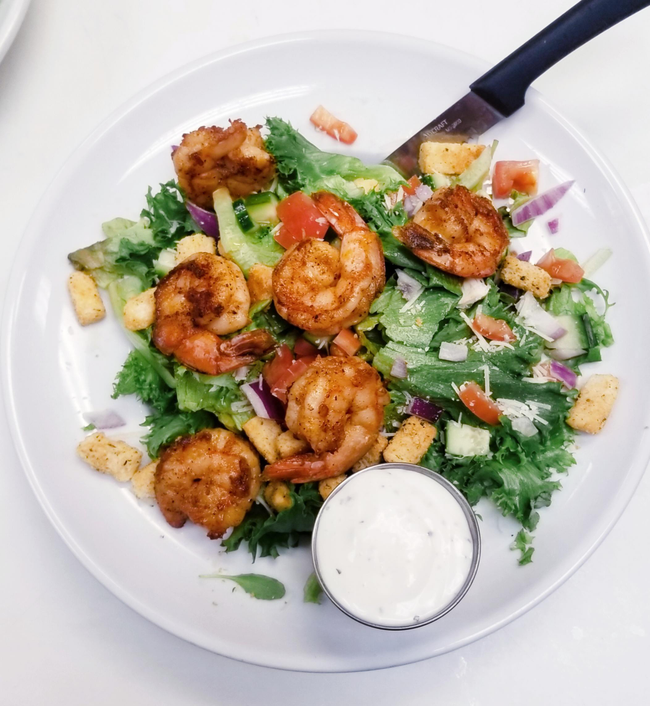 Grilled Shrimp Salad