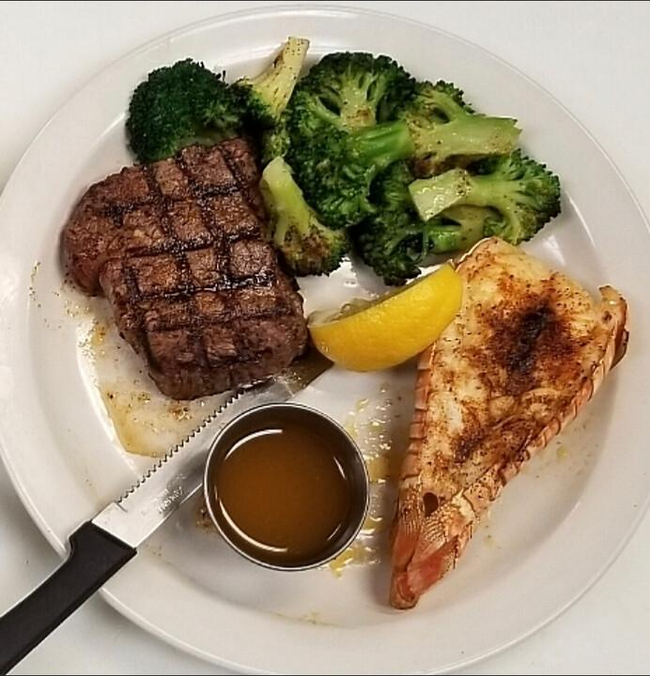 Filet mignon & Lobster Tail