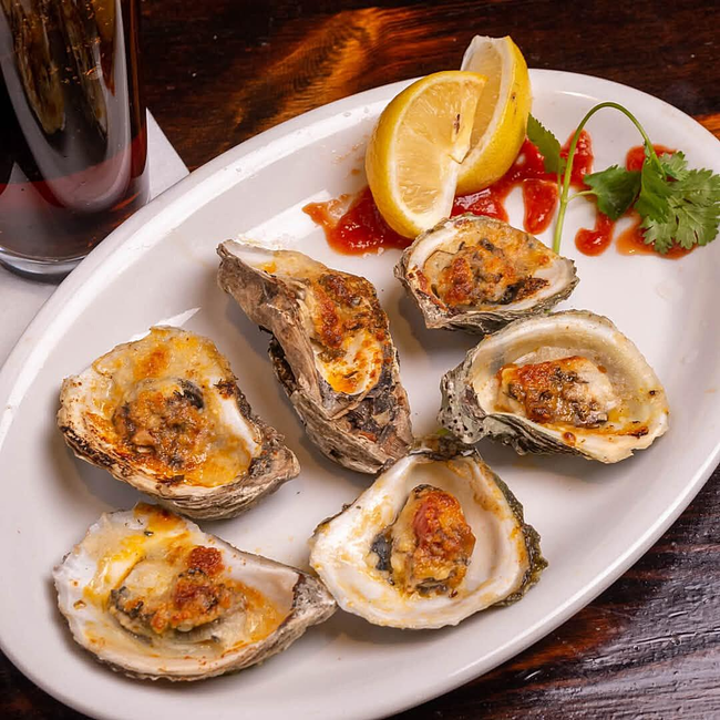 Char-grilled Oysters (6)