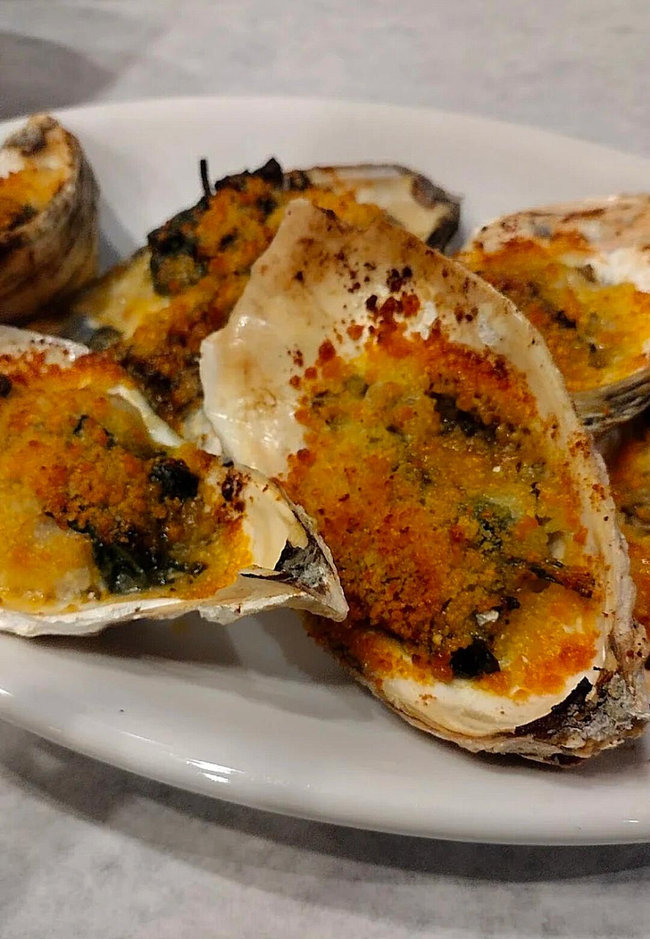 Char Grilled Rockefeller Oysters (6)