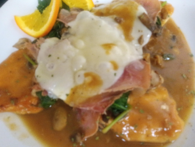 Chicken Saltimbocca