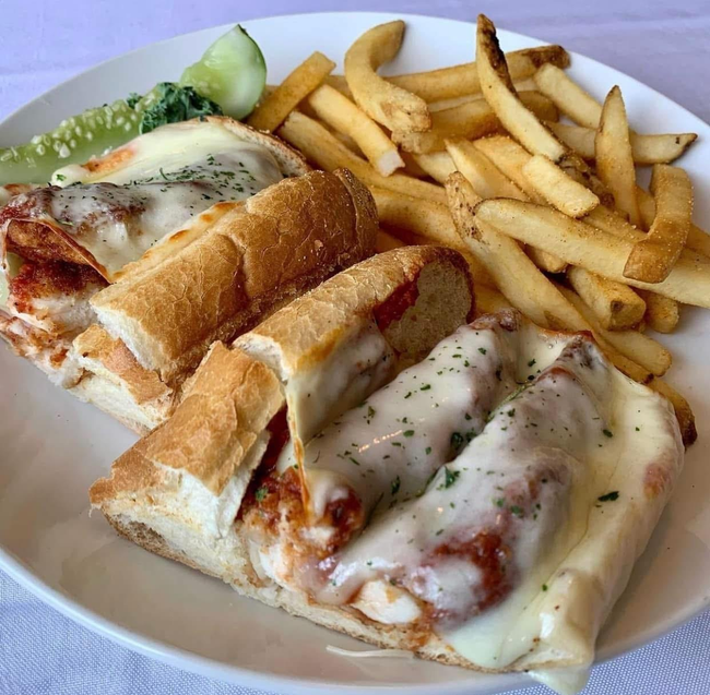 Chicken Parmigiana Sandwich