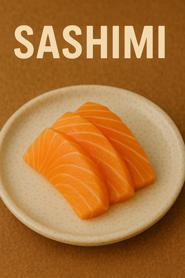 Smoked Salmon Sashimi