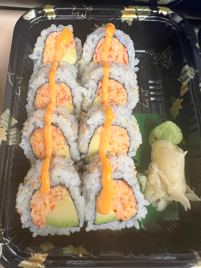 Spicy crab roll
