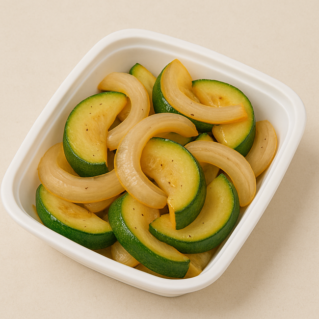Side Onions & Zucchini