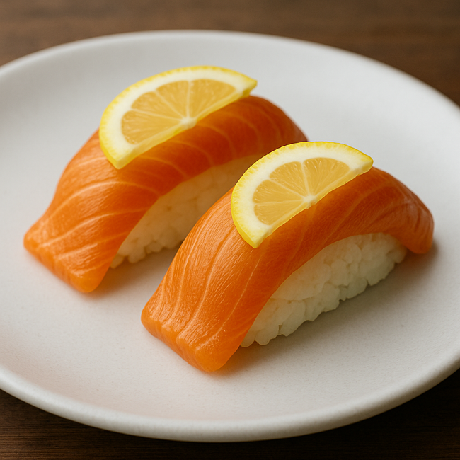 Smoked Salmon Sushi