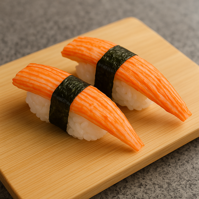 Crabmeat (kani) Sushi