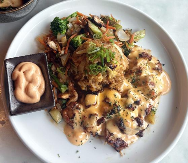 Hibachi Bang Bang Chicken