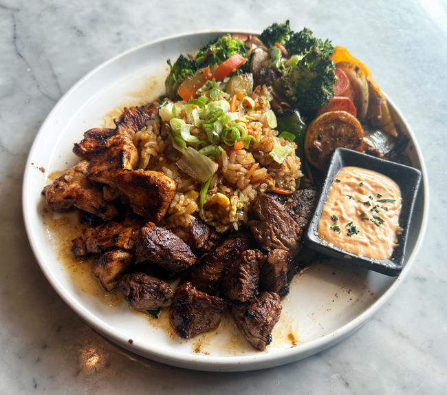 Hibachi Combo Steak & Chicken