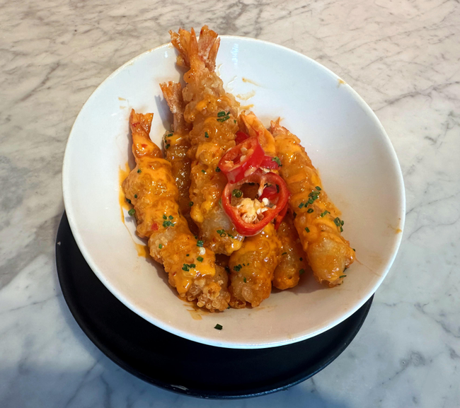 Spicy Tempura Shrimp
