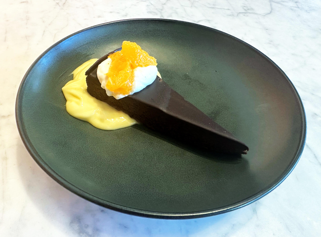 Chocolate passion fruit decadance