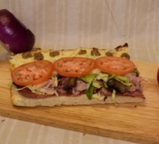 1/2 Italian Combo Grinder