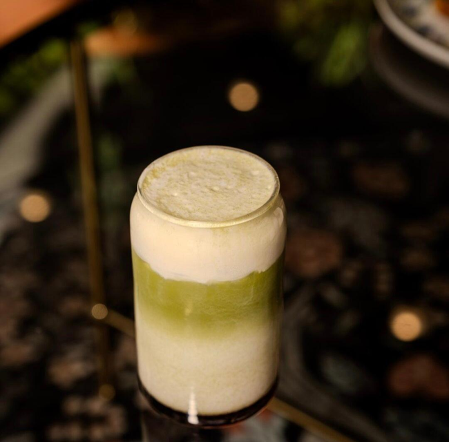 Lemon Berry Iced Matcha