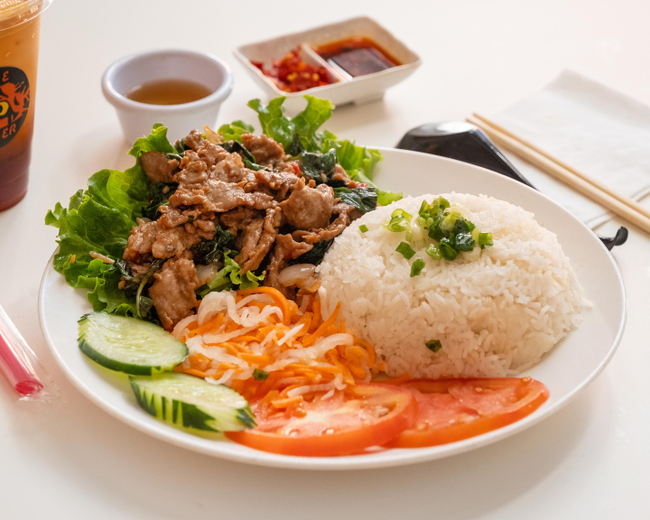 Basil Beef Rice