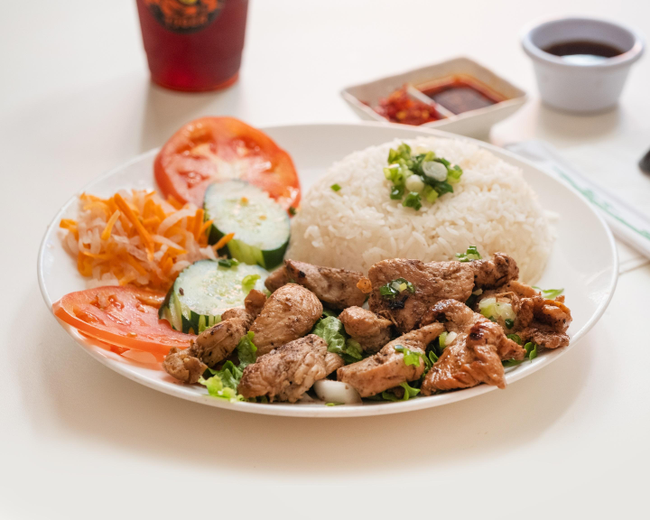 Lemongrass Chicken Rice