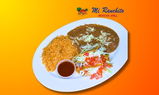 2 Hard Shell Taco Plate